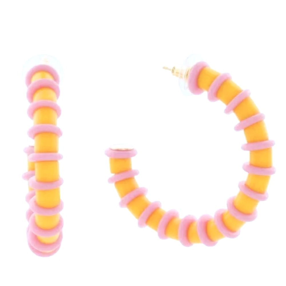 *NWT* LELE SADOUGHI Gallery Beaded Hoop Earrings